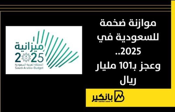 موازنة ضخمة للسعودية في 2025.. وعجز بـ101 مليار ريال