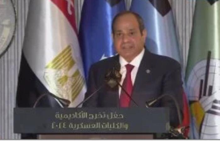 الرئيس السيسي: التصعيد الإقليمى يأتى وسط أجواء من الترقب على المستوى الدولى