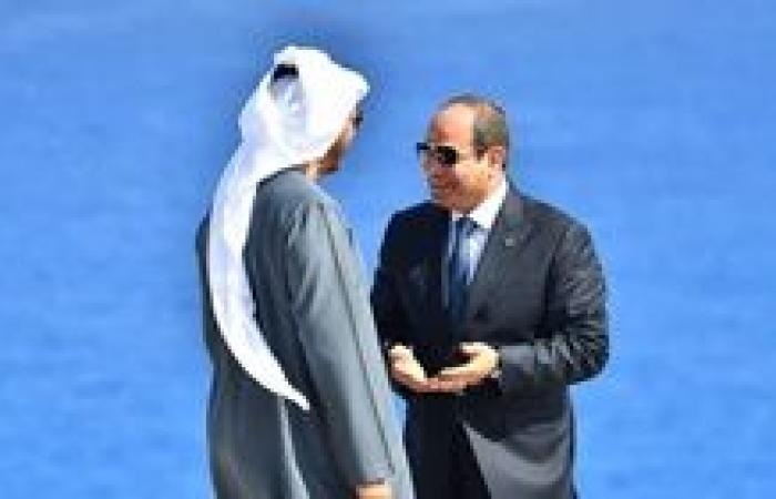 الرئيس السيسي والشيخ محمد بن زايد يشهدان إطلاق مشروع رأس الحكمة