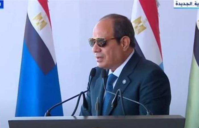 السيسي: هدفنا محاربة التخلف والجهل وعدم إهدار قدراتنا (فيديو)