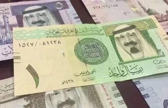 بالبلدي: سعر الريال السعودي مقابل الجنيه المصري في 7 بنوك