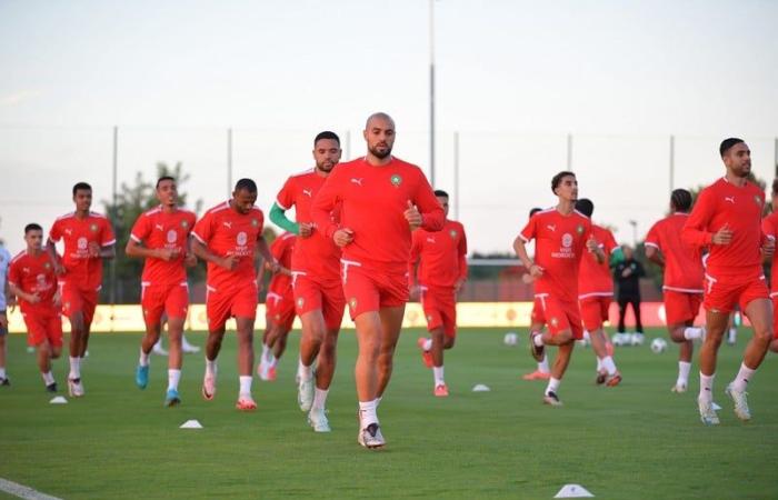 المنتخب يستعد للقاء إفريقيا الوسطى