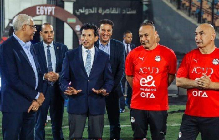 في حضور وزير الرياضة.. منتخب مصر يواصل تدريباته استعدادًا لمواجهة موريتانيا