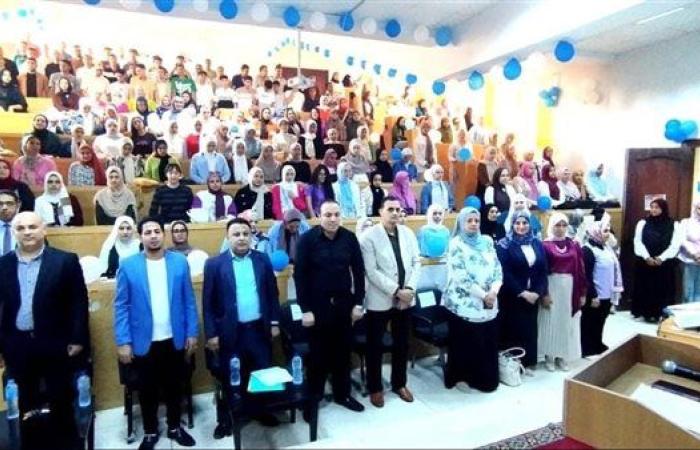 حفل استقبال الطلاب الجدد بكلية علوم ذوي الاحتياجات الخاصة جامعة بني سويف