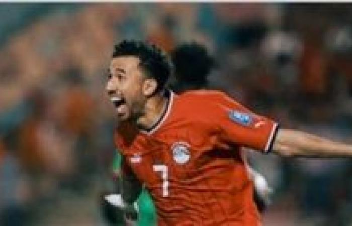 هدف أول محمود تريزيجيه يتقدم لمنتخب مصر أمام موريتانيا