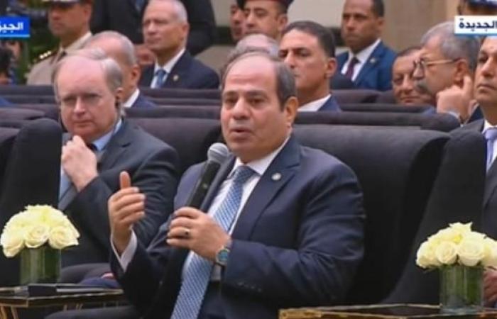 السيسي: نؤكد إصرارنا على استكمال مباردة حياة كريمة على الرغم من الظروف الصعبة