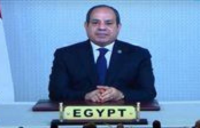 السيسي: مصر تدعم الدول الإفريقية بتنفيذ مشروعات تحقق الأمن المائي