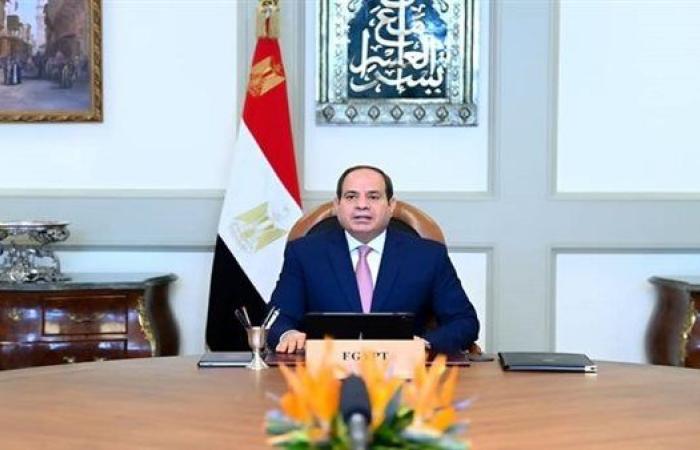 السيسي: مصر تبنت العديد من المبادرات والبرامج القارية ذات الصلة بالمياه