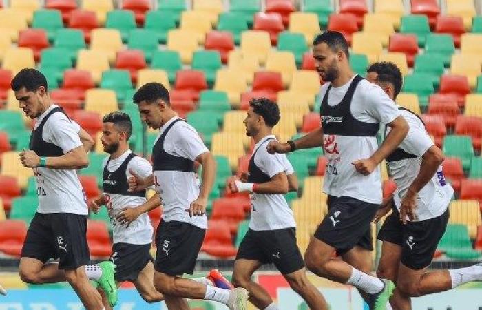 منتخب مصر يختتم تدريباته استعداداً لمواجهة موريتانيا