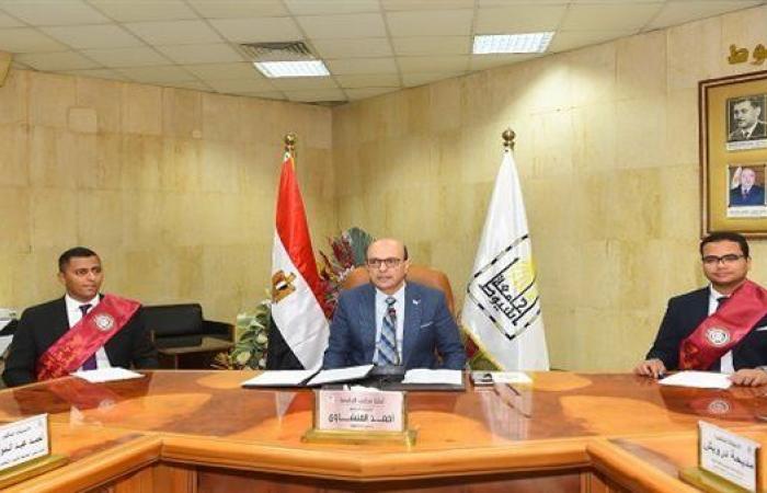 رئيس جامعة أسيوط يلتقي بمجلس اتحاد الطلاب الجديد للعام الجامعي 2024-2025