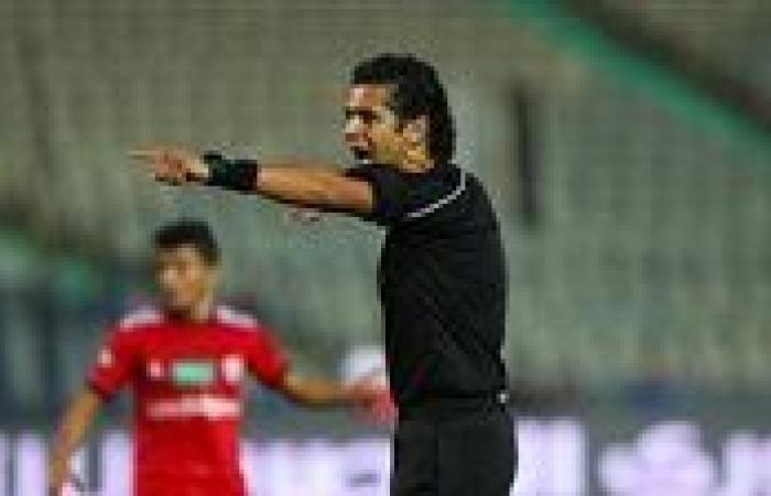 أحمد الغندور حكماً لمباراة الزمالك وسموحة في ربع نهائي كأس مصر