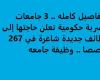 التفاصيل كامله.. 3 جامعات مصرية حكومية تعلن حاجتها إلى وظائف جديدة شاغرة في 267 تخصصا.. وظيفة جامعه