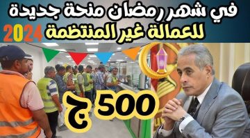 عاجل.. هل أنت مستعد؟ اقترب موعد صرف منحة العمالة غير المنتظمة 2024 لهذه الفئات من المواطنين!